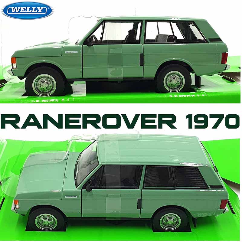 ماکت کلکسیونی ماشین فلزی رنجرور 1970 Welly مقیاس 1:24 | مدل Range Rover 24128W